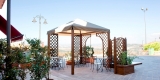 gazebo alluminio effetto legno