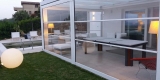 tenda cristal steccata trasparente