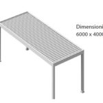 pergola bioclimatica autoportante isola